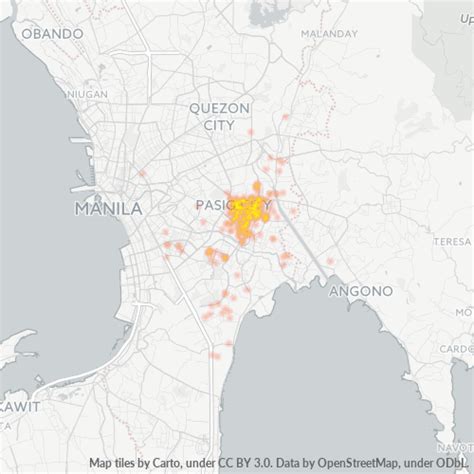 Map of The Philippines ZIP Code 1604 .